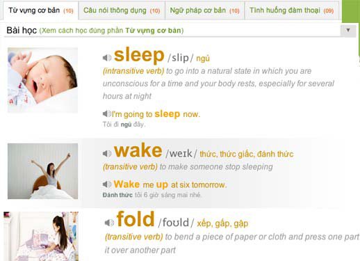 5 từ vựng mỗi ngày